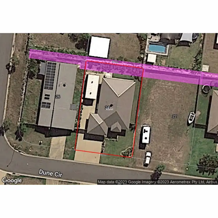 Floorplan of Homely house listing, 24 Dune Circle, Lammermoor QLD 4703