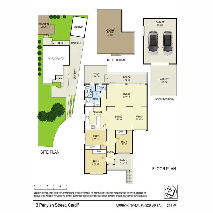 Floorplan of Homely house listing, 13 Penylan Street, Cardiff NSW 2285