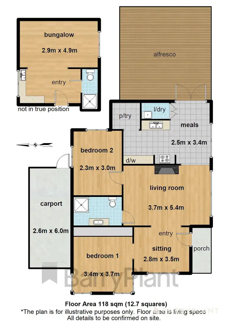 Floorplan of Homely house listing, 9 Legg Road, Emerald VIC 3782