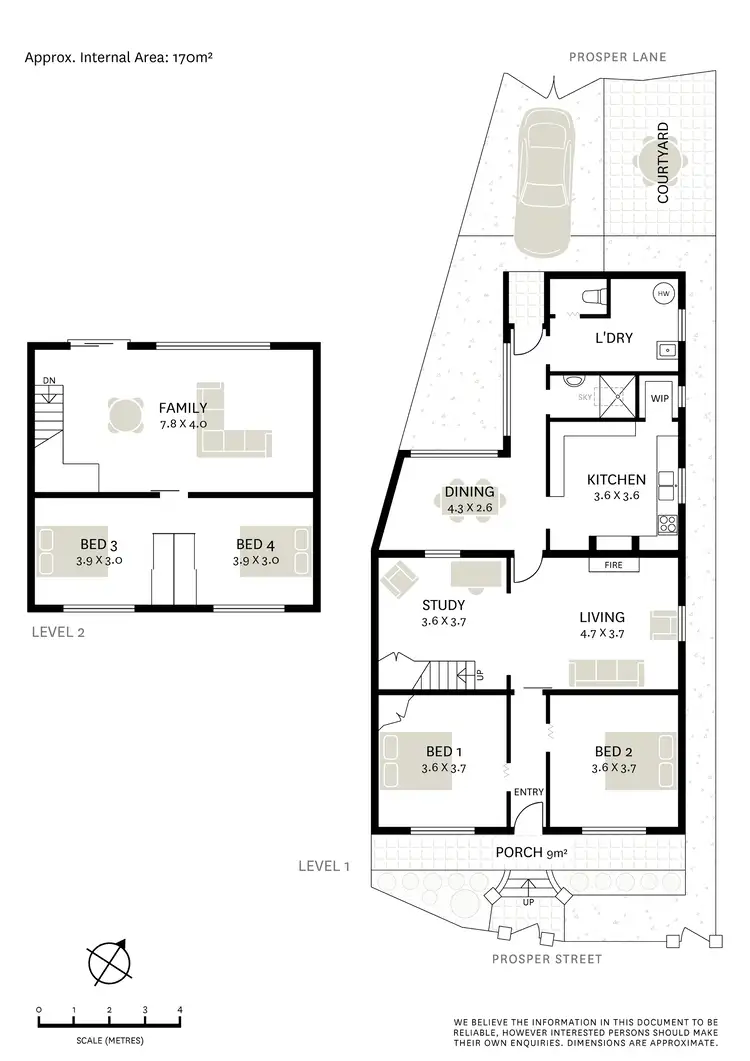Floorplan of Homely house listing, 22 Prosper Street, Rozelle NSW 2039
