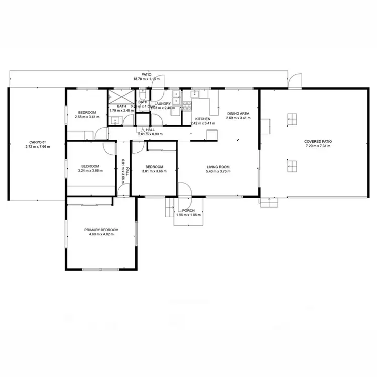 Floorplan of Homely house listing, 5 See Crescent, Avenell Heights QLD 4670