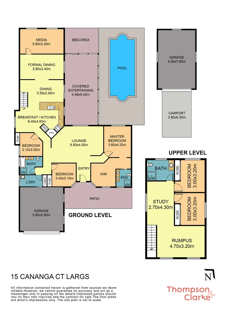 Floorplan of Homely house listing, 15 Cananga Court, Largs NSW 2320