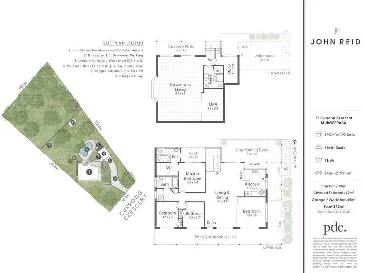 Floorplan of Homely house listing, 23 Currong Crescent, Mudgeeraba QLD 4213