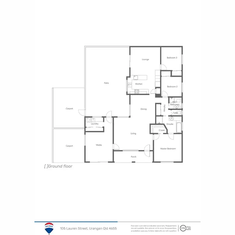 Floorplan of Homely house listing, 105 Lauren Street, Urangan QLD 4655