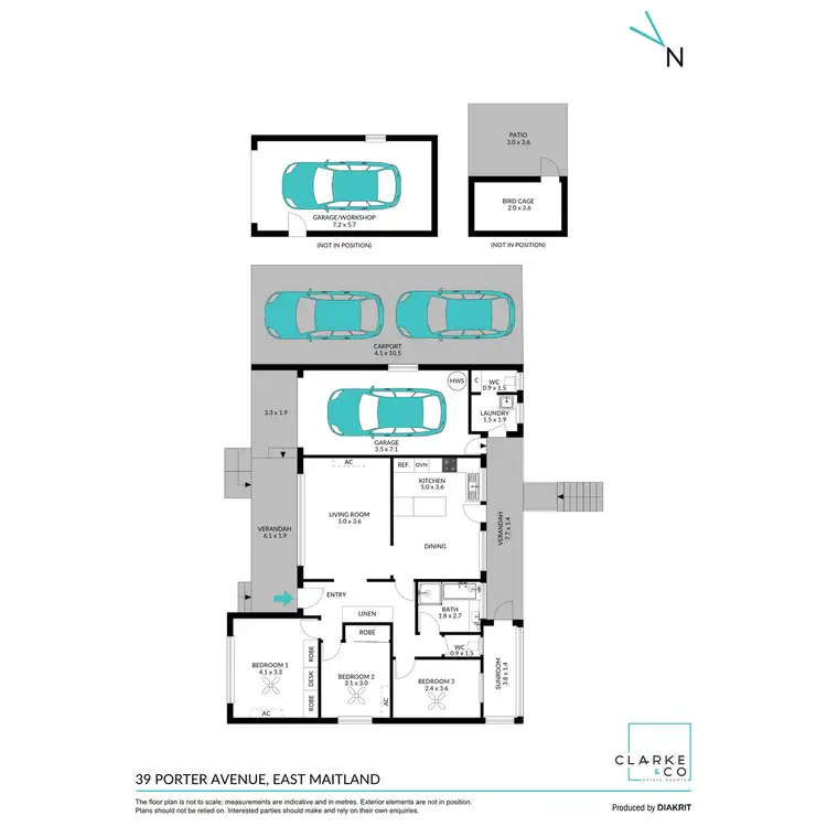 Floorplan of Homely house listing, 39 Porter Avenue, East Maitland NSW 2323