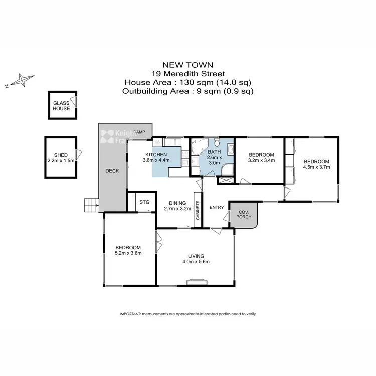 Floorplan of Homely house listing, 19 Meredith Street, New Town TAS 7008