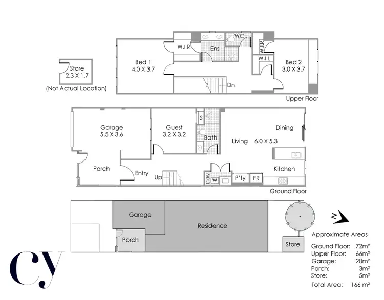 Floorplan of Homely house listing, 1B Sprigg Place, Booragoon WA 6154