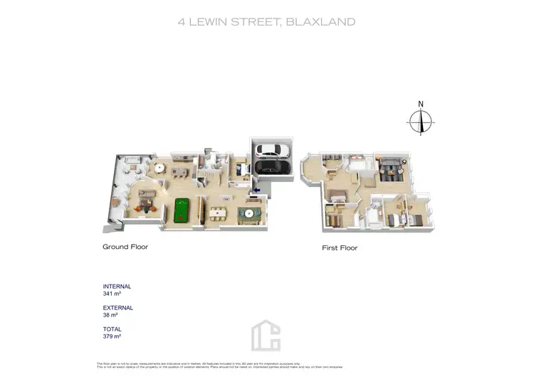 Floorplan of Homely house listing, 4 Lewin Street, Blaxland NSW 2774