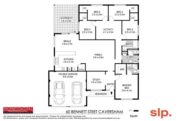 Floorplan of Homely house listing, 60 Bennett Street, Caversham WA 6055