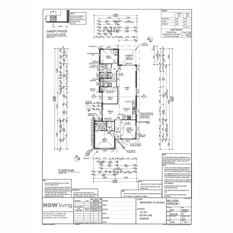 Floorplan of Homely house listing, 15 Retiro Lane, Brabham WA 6055