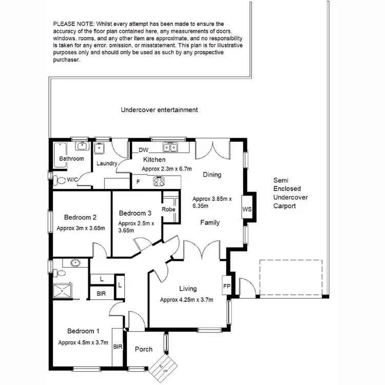 Floorplan of Homely house listing, 62 Daniel Terrace, Port Augusta SA 5700