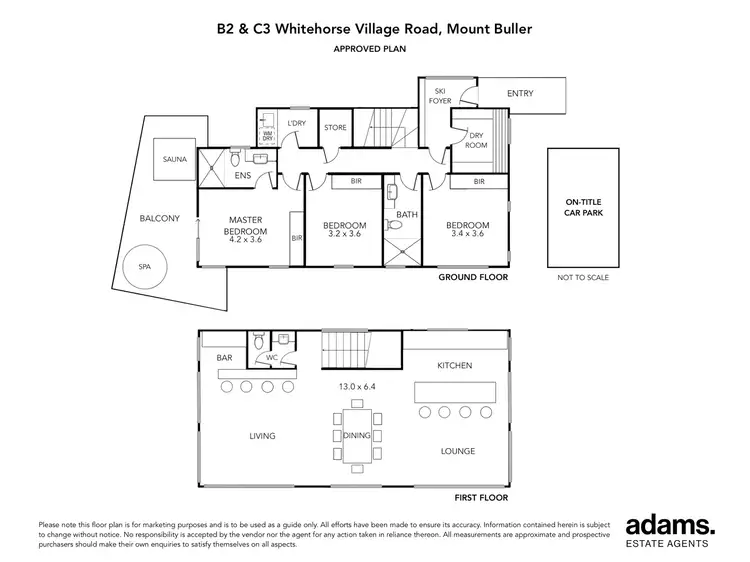 Floorplan of Homely land listing, B2 & C3 Whitehorse Village Road, Mount Buller VIC 3723