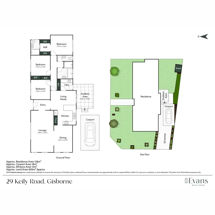 Floorplan of Homely house listing, 29 Keily Road, Gisborne VIC 3437