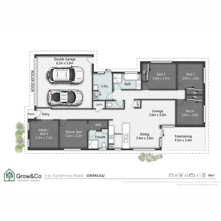 Floorplan of Homely house listing, 231 Goldmine Road, Ormeau QLD 4208