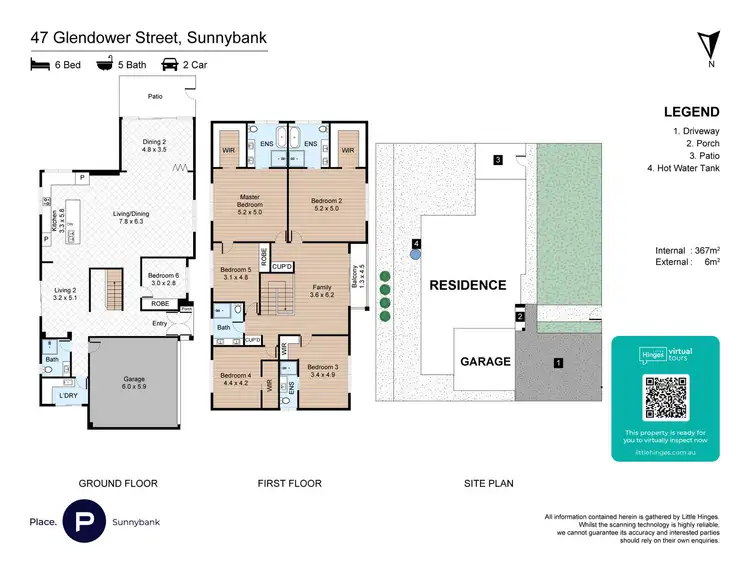 Floorplan of Homely house listing, 47 Glendower Street, Sunnybank QLD 4109