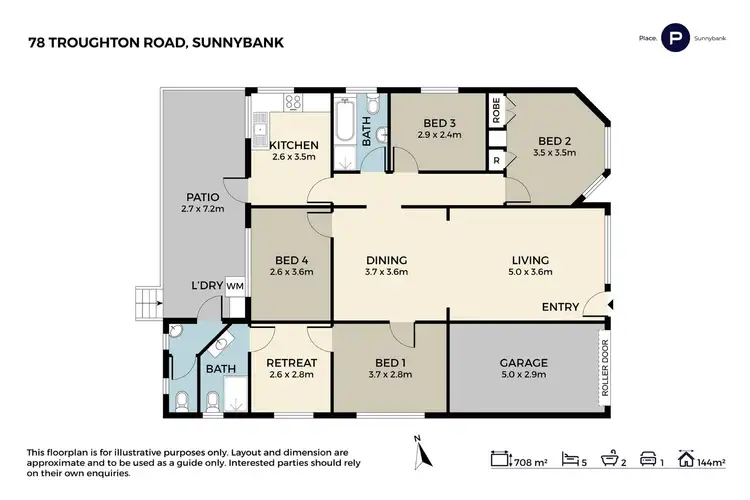 Floorplan of Homely house listing, 78 Troughton Road, Sunnybank QLD 4109
