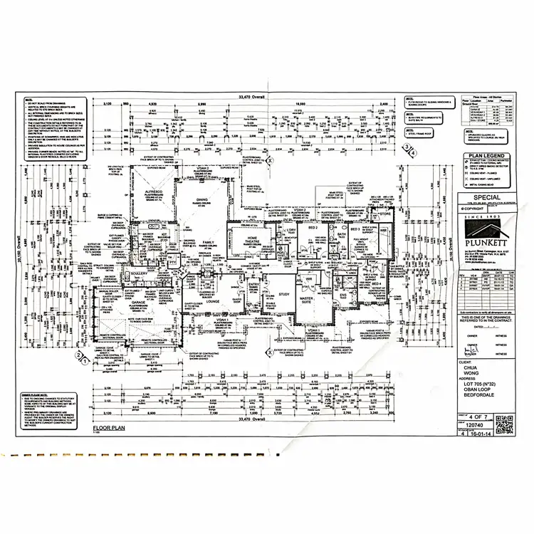 Floorplan of Homely house listing, 32 Oban Loop, Bedfordale WA 6112