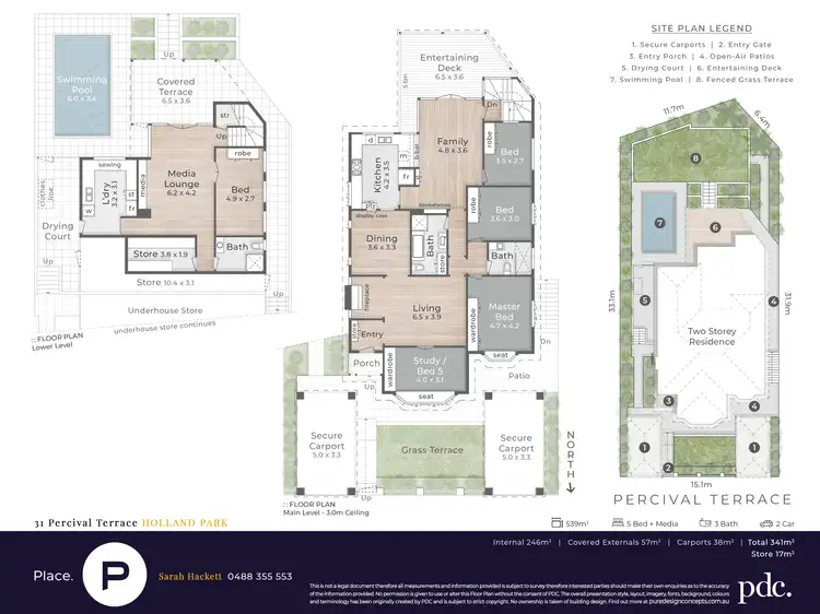 Floorplan of Homely house listing, 31 Percival Terrace, Holland Park QLD 4121