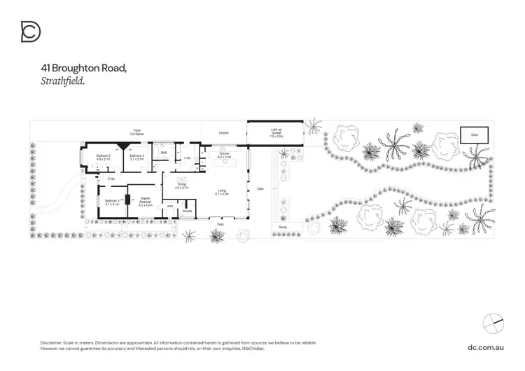 Floorplan of Homely house listing, 41 Broughton Road, Strathfield NSW 2135