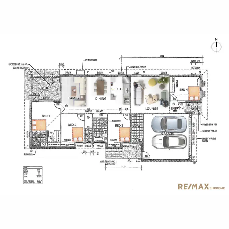 Floorplan of Homely house listing, 3 Mieka Crescent, Pimpama QLD 4209
