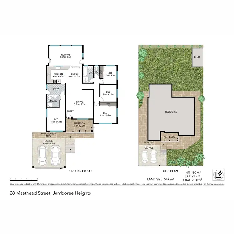 Floorplan of Homely house listing, 28 Masthead Street, Jamboree Heights QLD 4074