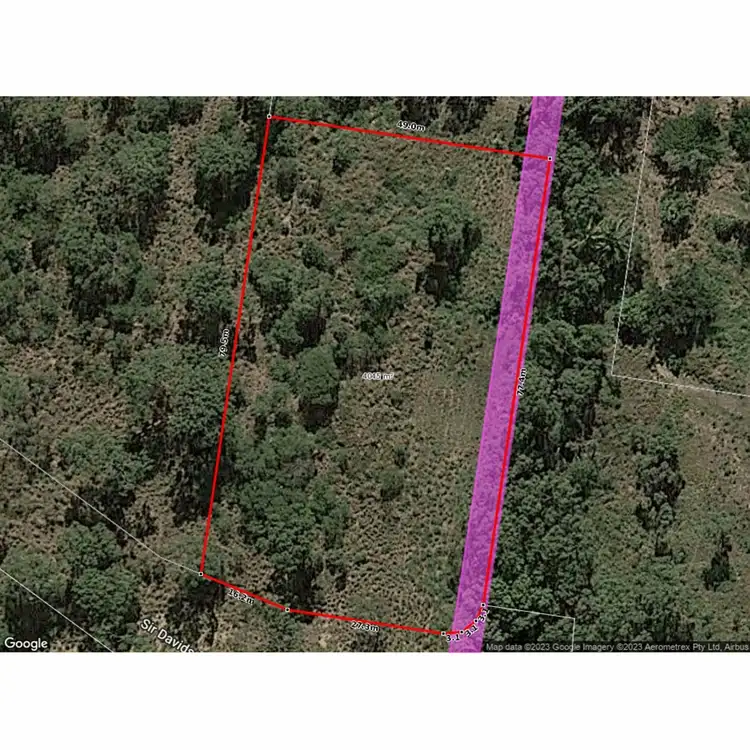 Floorplan of Homely land listing, 6 Sir Davidson Drive, Kinka Beach QLD 4703