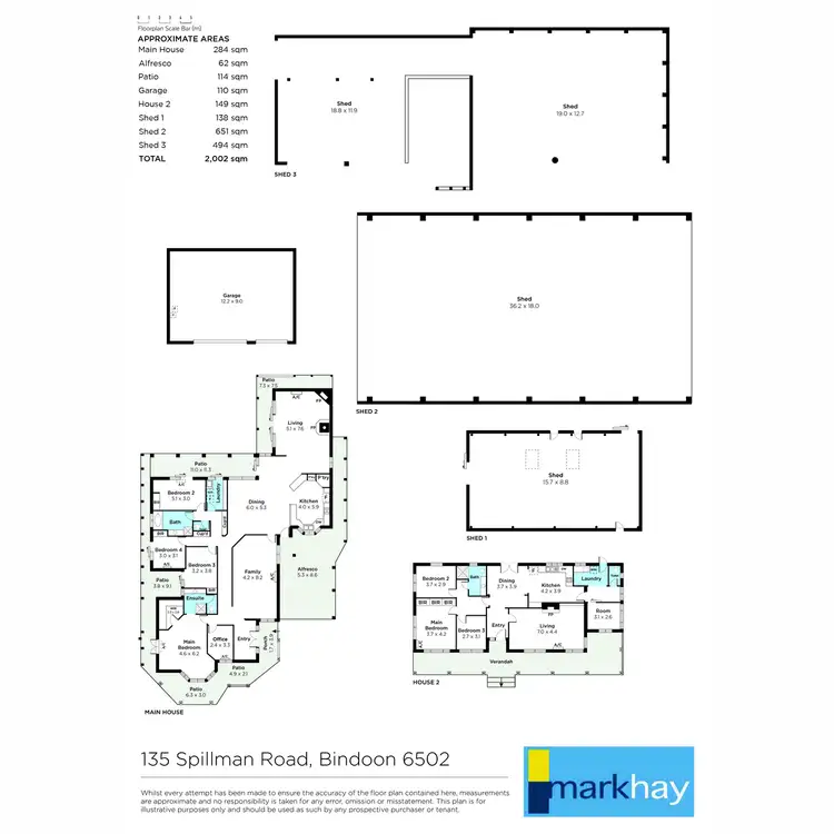 Floorplan of Homely rural property listing, 135 Spillman Road, Bindoon WA 6502