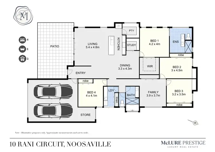 Floorplan of Homely house listing, 20 Rani Circuit, Noosaville QLD 4566