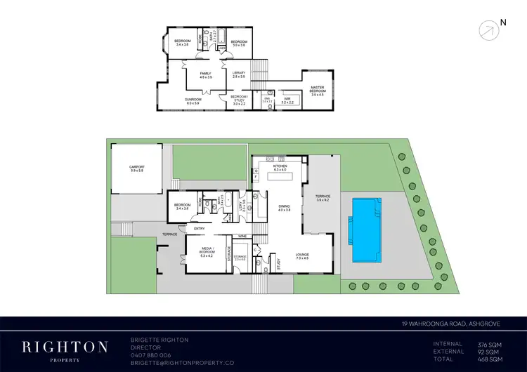 Floorplan of Homely house listing, 19 Wahroonga Road, Ashgrove QLD 4060