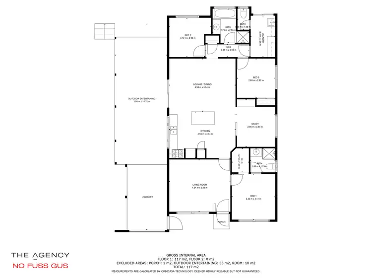 Floorplan of Homely house listing, 107 Walyunga Boulevard, Clarkson WA 6030