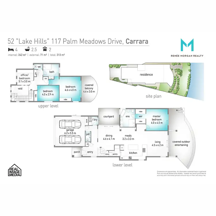 Floorplan of Homely house listing, 52/117 Palm Meadows Drive, Carrara QLD 4211