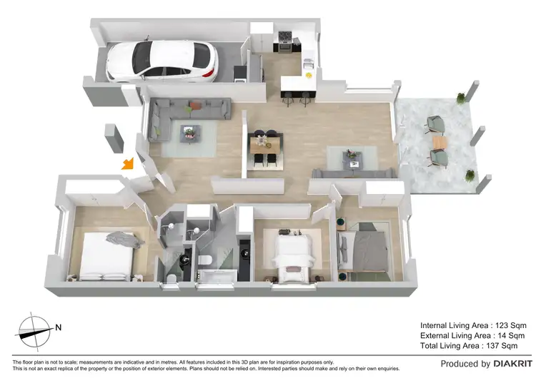 Floorplan of Homely house listing, 18 Conondale Circuit, Kallangur QLD 4503