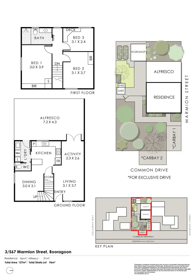Floorplan of Homely house listing, 3/567 Marmion Street, Booragoon WA 6154