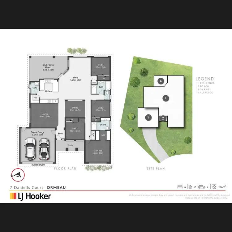 Floorplan of Homely house listing, 7 Daniells Court, Ormeau QLD 4208