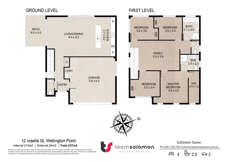 Floorplan of Homely house listing, 12a Rosella Street, Wellington Point QLD 4160