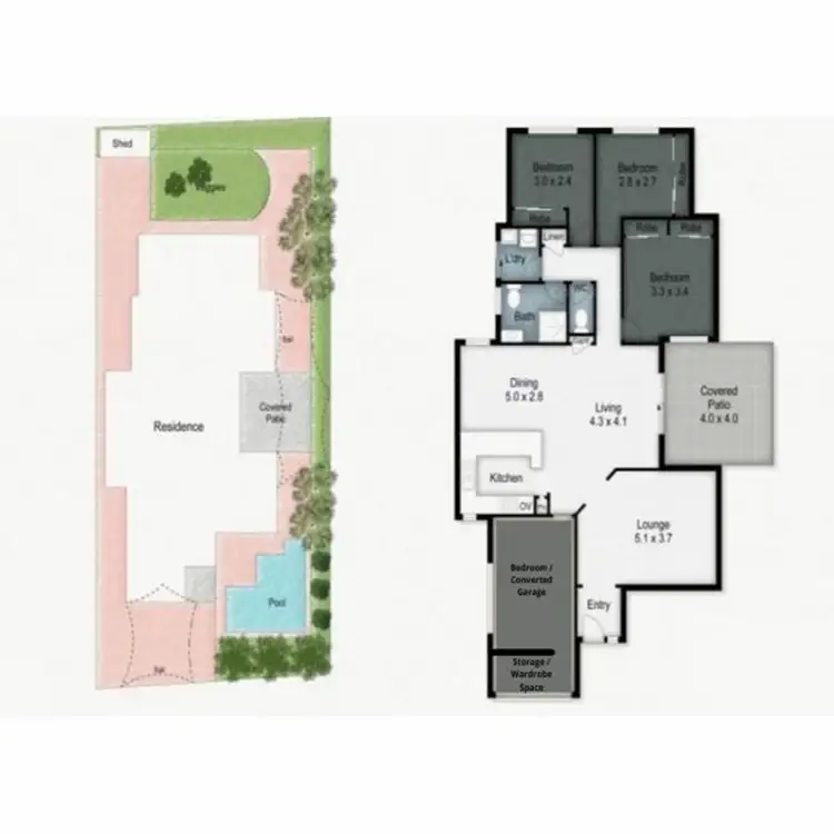 Floorplan of Homely house listing, 3 Holst Place, Currumbin Waters QLD 4223