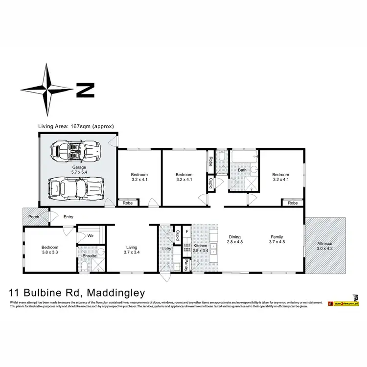 Floorplan of Homely house listing, 11 Bulbine Road, Bacchus Marsh VIC 3340