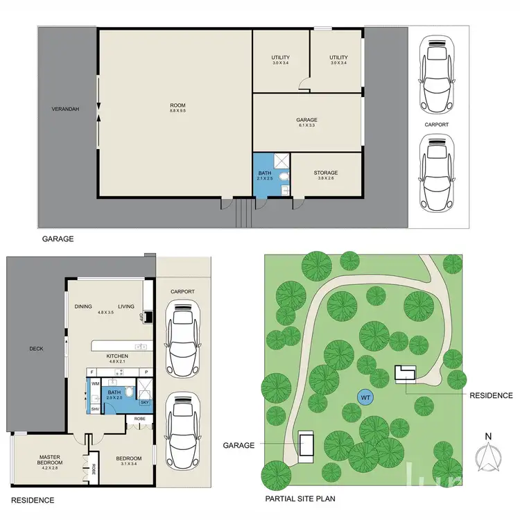Floorplan of Homely rural property listing, 233 Marrowbone Road, Pokolbin NSW 2320