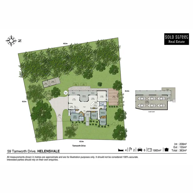 Floorplan of Homely house listing, 59 Tamworth Drive, Helensvale QLD 4212