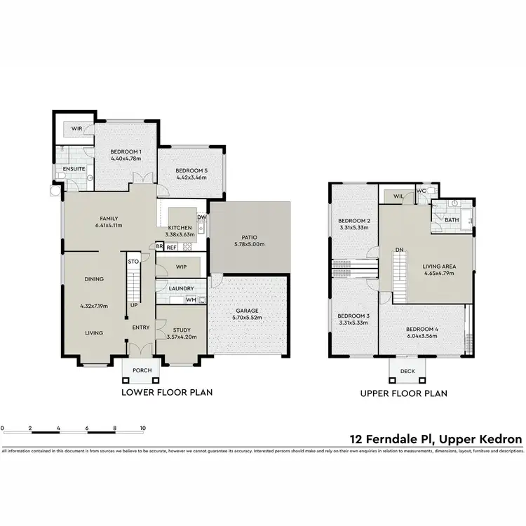 Floorplan of Homely house listing, 12 Ferndale Place, Upper Kedron QLD 4055