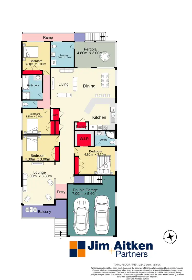 Floorplan of Homely house listing, 5 Mclean Street, Emu Plains NSW 2750