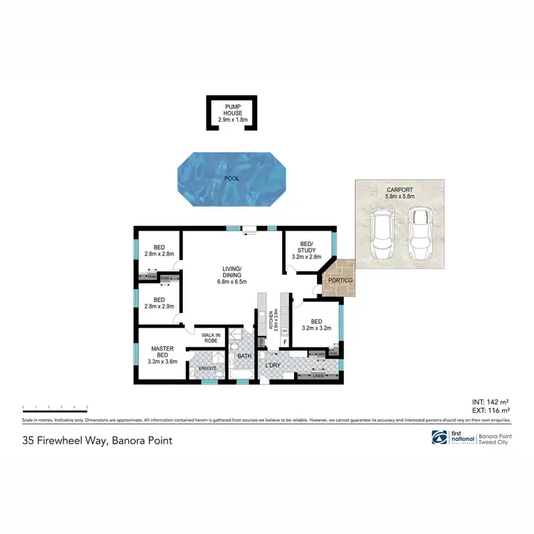 Floorplan of Homely house listing, 35 Firewheel Way, Banora Point NSW 2486