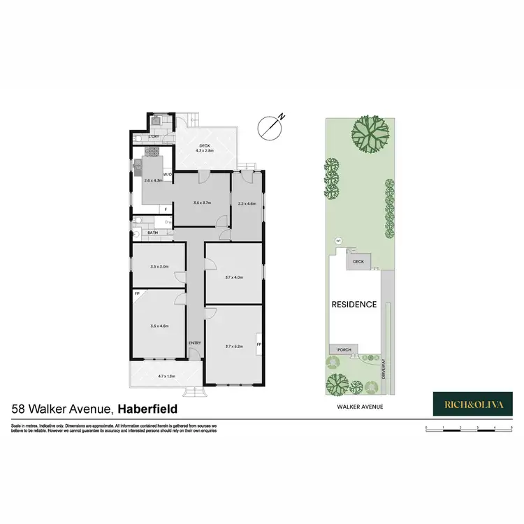 Floorplan of Homely house listing, 58 Walker Avenue, Haberfield NSW 2045