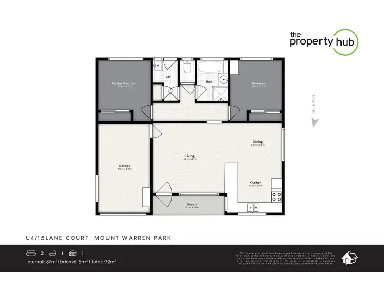 Floorplan of Homely unit listing, 4/15 Lane Crt, Mount Warren Park QLD 4207