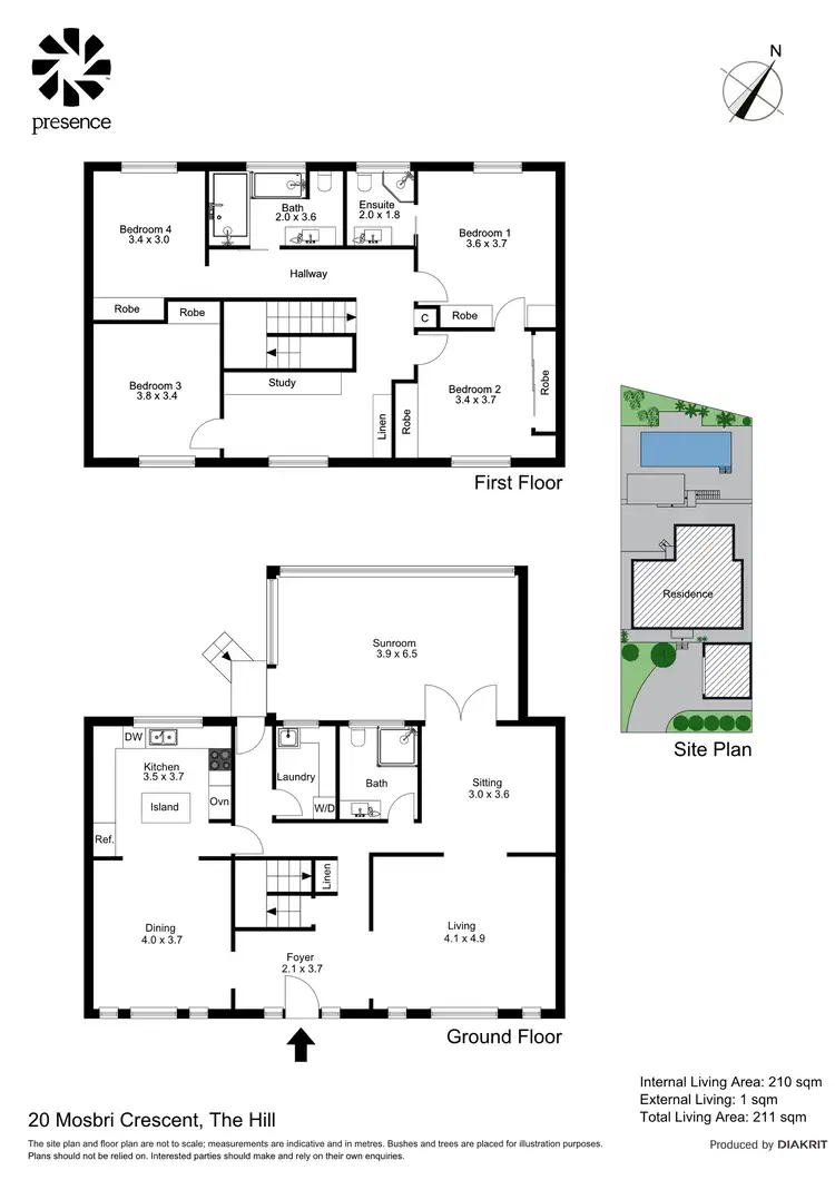 Floorplan of Homely house listing, 20 Mosbri Crescent, The Hill NSW 2300