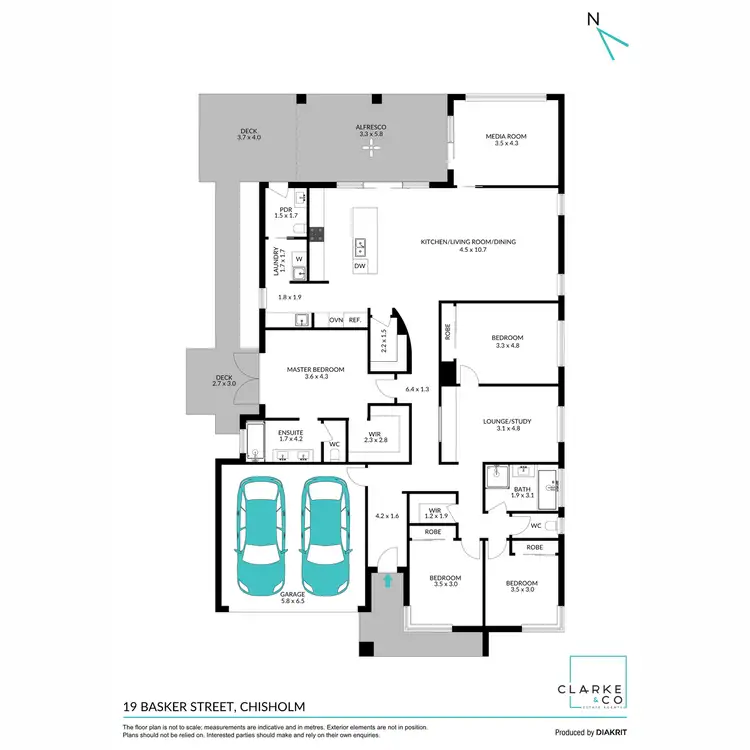 Floorplan of Homely house listing, 19 Basker Street, Chisholm NSW 2322