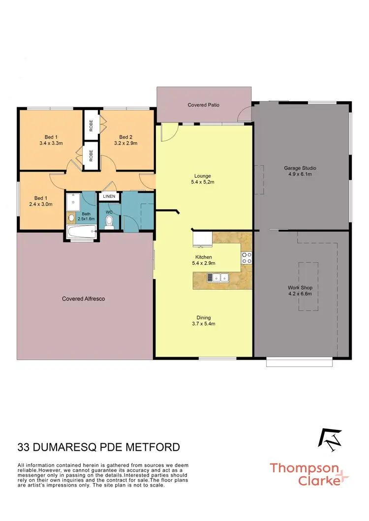 Floorplan of Homely house listing, 33 Dumaresq Parade, Metford NSW 2323