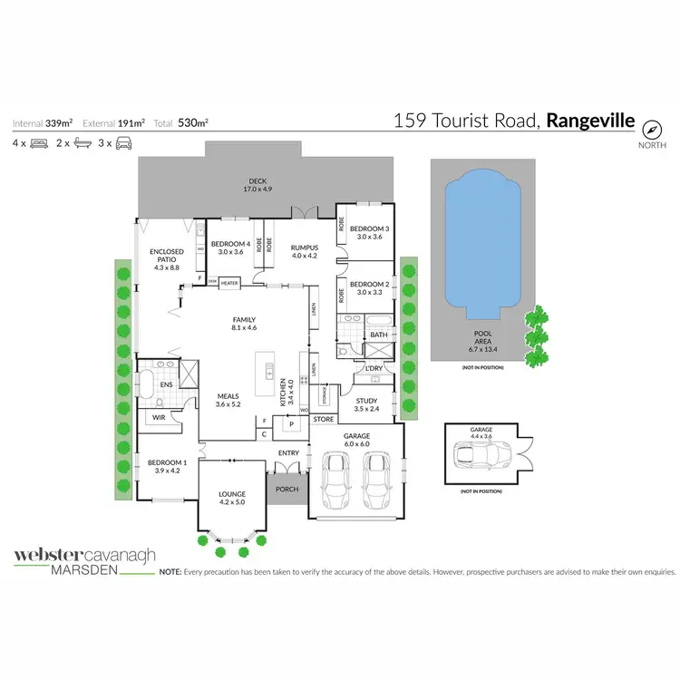 Floorplan of Homely house listing, 159 Tourist Road, Rangeville QLD 4350