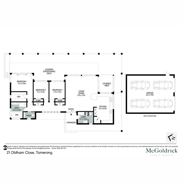 Floorplan of Homely house listing, 21 Oldham Close, Tomerong NSW 2540
