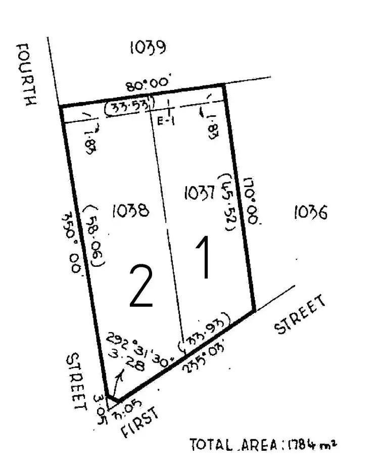 Floorplan of Homely land listing, 20 First Street, Paradise Beach VIC 3851